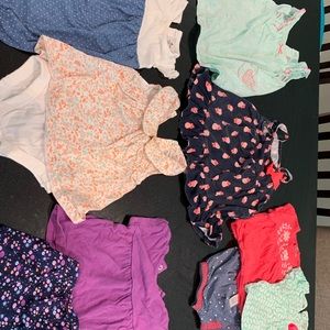 9 month girls summer lot.